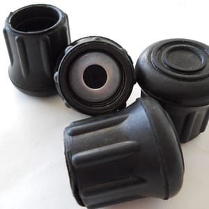 Round rubber replacement tips