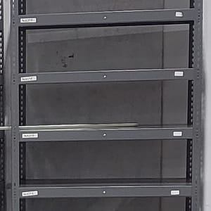 Assembled 48x24x96 Die Rack Shelving Unit with 7 Shelves