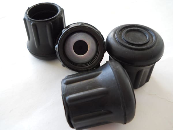Round rubber replacement tips