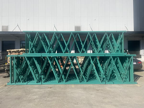Used green uprights 60" Depth x 264" Height